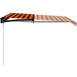  Tenda na ručno uvlačenje LED 300 x 250 cm narančasto-smeđa | shoptok.hr
