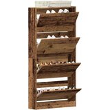  Ormar za cipele Staro drvo 80 x 21 x 163,5 cm Konstruirano drvo | Eponuda.ba