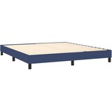  Krevet s oprugama i madracem plavi 180x200 cm od tkanine | shoptok.hr