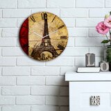 Wallity MDF Zidni sat 30cm Šareni Cene