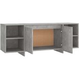 vidaXL TV ormarić siva boja betona 130 x 35 x 50 cm od iverice | shoptok.hr