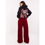 RELEVANCE Sweatpants-RV-DR-A613.69-burgundy | Shoptok.si