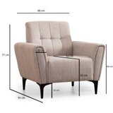 Atelier Del Sofa hamlet - beige beige 1-Seat sofa | ePonuda.com