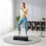 Rebel ACTIVE Step klupa za aerobik i fitnes sa 3 nivoa visine crna 68cm RBA-3227-BK | Eponuda.com