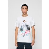 Merchcode White T-shirt with Star Wars Leia logo | Shoptok.si