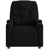  Naslonjač od tkanine crni | shoptok.hr