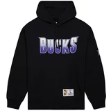 Mitchell And Ness muški Milwaukee Bucks Game Vintage Logo pulover sa kapuljačom