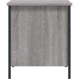 vidaXL klupa za pohranu siva boja hrasta 40x42 5x50 cm drvena | shoptok.hr