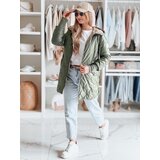 DStreet Kurtka damska pikowana przejściowa LIVIANA zielona | shoptok.hr
