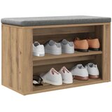 vidaXL Polica za cipele s policom hrast artisan 75 x 35 x 45 cm | shoptok.hr