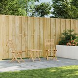  Sklopive vrtne stolice 2 kom 43 x 54 x 88 cm od bambusa | shoptok.hr