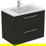 Ideal Standard antracitno siva stenska omarica za pod umivalnik 80x63 cm i.life b | Shoptok.si