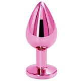 Pink metal butt plug L AT 1222 Cene