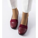 Gemre Burgundy wedge shoes Bisson | shoptok.hr