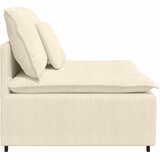  Modularni Sofa Centralni Modul s Jastucima Krem 100 cm | shoptok.hr