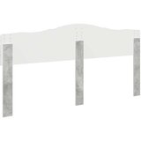  Uzglavlje s uzglavljem Betonski sivi 200 cm Konstruirano drvo | shoptok.hr