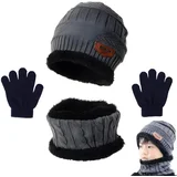 Otroški zimski set - Siva