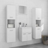  Set kupaonskog namještaja od iverice bijeli | shoptok.hr