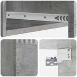 Stolna Stenska stranska miza Betonsko siva 59 x 34,5 x 17 cm, (5000232520) | Shoptok.si