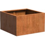 ADEZZ Korito za rastline Carrez iz jekla Corten - kvadratno - 100 x 100 x 60 cm | Shoptok.si