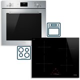 Smeg ugradbeni set ploča SI4642D + pećnica SF6400TVX (SET 4) Cijene