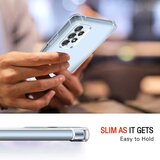 Techsuit Shockproof Clear Silicone prozirna maskica otporna na udarce za Samsung Galaxy A53 5G | Eponuda.com