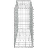  Lučne gabionske košare 18kom 200x50x100/120cm pocinčano željezo | shoptok.hr