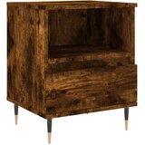  Noćni ormarić boja hrasta 40 x 35 x 50 cm od konstruiranog drva | shoptok.hr