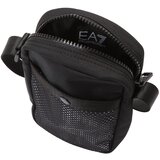 Ea7 Emporio Armani Torba za čez ramo črna / bela | Shoptok.si