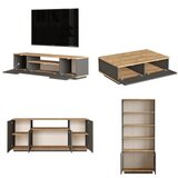 Hanah home FR19-AA atlantic pineanthracite living room furniture set | ePonuda.com