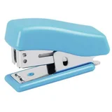 Mini stroj za spajanje 24/6, 26/6 do 12 listova plavi 91678