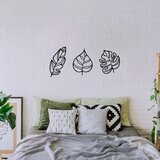 Atelier Del Sofa set zidnih dekoracija Leaves-485, 17x33cm 22x26cm 21x29cm, Crna | ePonuda.com