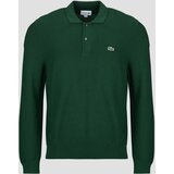 Lacoste Pull col polo coton point mousse Zelena | shoptok.hr