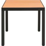  5-dijelni vrtni blagovaonski set aluminijski crni | shoptok.hr