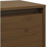  Zidni ormarići 2 kom boja meda 45x30x35 cm od masivne borovine | shoptok.hr