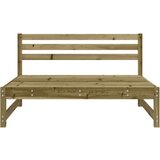  Vrtni sredinski kavč 120x80 cm impregnirana borovina | Shoptok.si