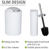 Wenko Bijeli plastičan set pribora za kupaonicu Calvo – | shoptok.hr