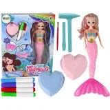 Mermaid Pink Treasures Excavation Kit