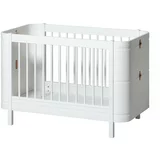 Oliver Furniture® dječji krevetić mini+ basic cot 5v1 60x120 white