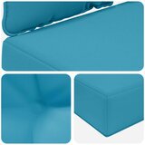  Zunanja blazina za kavč 3 pcs Kraljevo modra Poliester, (5000202397) | Shoptok.si