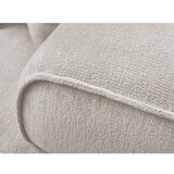 Bobochic Paris Bež sedežna garnitura iz šenilje 237 cm Whesley – | Shoptok.si