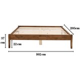 Kalune Design Hanah Home Osnova za bračni krevet Galaksi | ePonuda.com