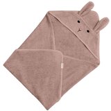 Kindsgut Ružičasti/smeđi pamučan dječji ručnik s kapuljačom 75x75 cm Rabbit – | shoptok.hr