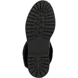 Geox Kožne čizme D IRIDEA M za žene, boja: crna, ravni potplat, s polutoplom podstavom, D04HRM 02246 C9999 | shoptok.hr