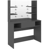  Stolić za šminkanje s LED svjetlima 100 x 40 x 135 cm MDF sivi | Eponuda.ba