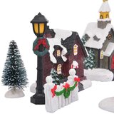 Božićna dekoracija za stol Šareni 6.5 x 9.1 cm Smola | shoptok.hr