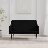  Klupa crna 110 x 76 x 80 cm od tkanine | Eponuda.com