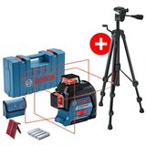 Bosch GLL 3-80 linijski laser 3x360° 80m domet + BT 150 stativ (06159940KD) 06159940KD | ePonuda.com