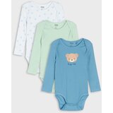 Sinsay Pamučni bodi od rebrastog pletiva 3 pack | shoptok.hr
