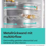 Siemens KG49NAXCF iQ500 Stojalo za 203 x hladilnik-zamrzovalnik 70 cm Crna Home prekrita jeklo, Connect | Shoptok.si